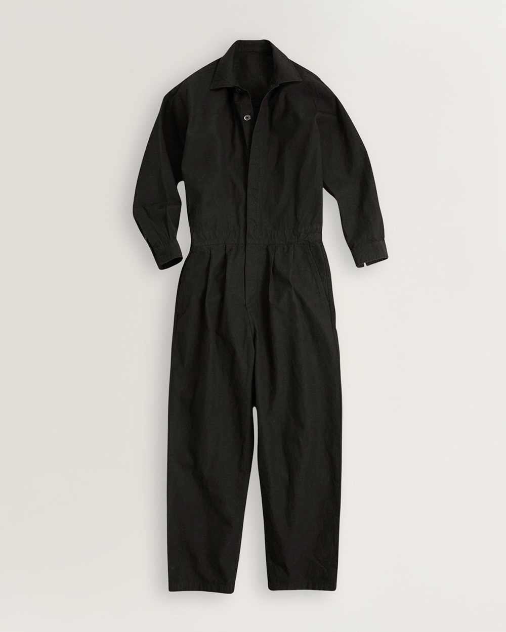 Form Brushed Cotton Jumpsuit - Adjustable Waist