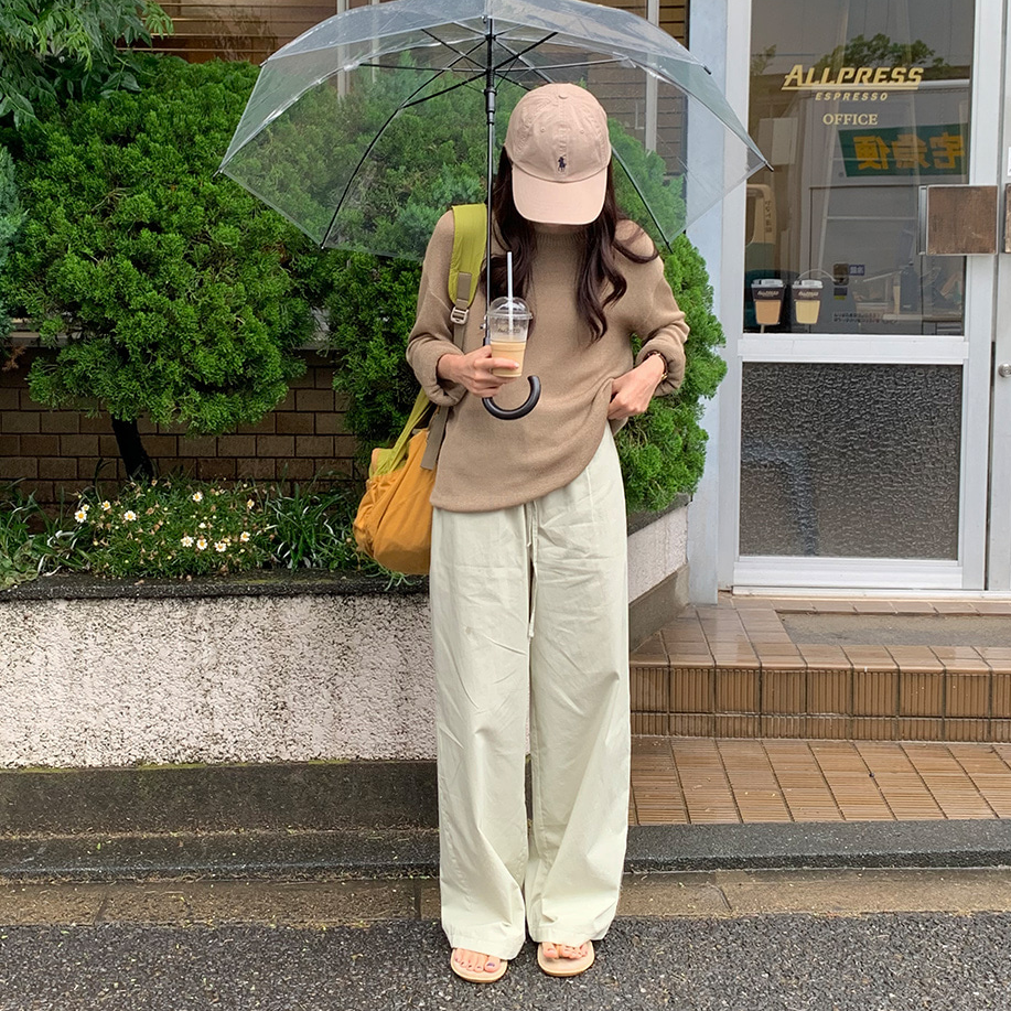 タック入りホワイトデニム | ファッション通販サイト NUGU