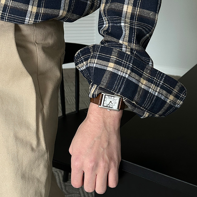 [Unisex] Classic leather watch(2color)