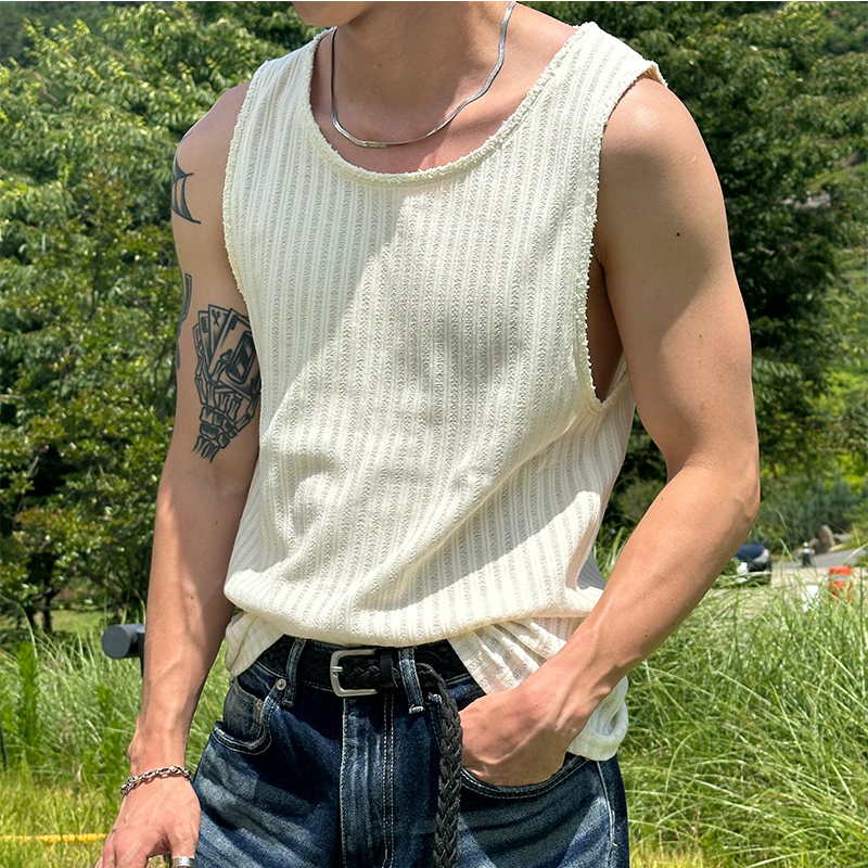 Cutting golgi sleeveless(2color)