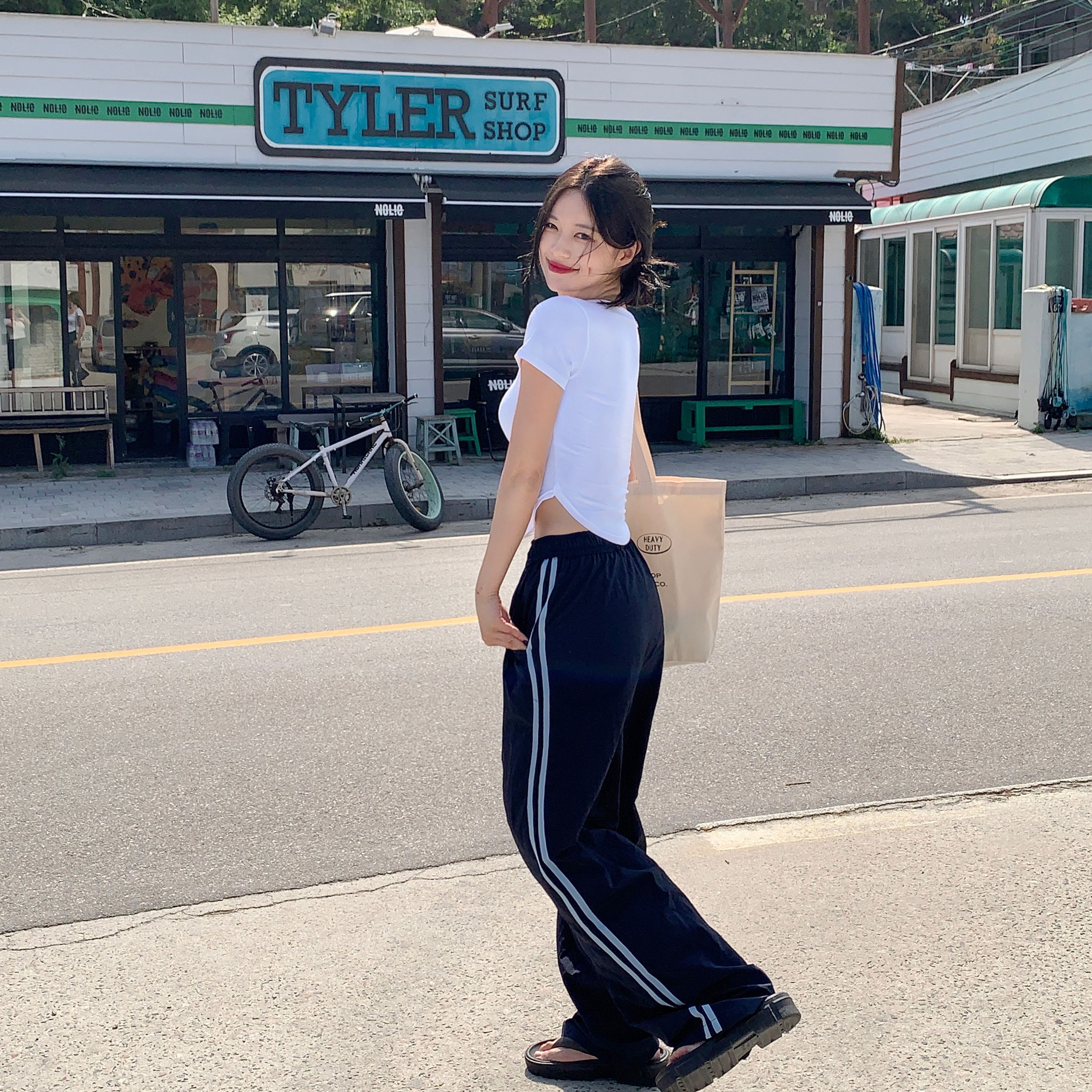 ゴムパンツ(2color) | ファッション通販サイト NUGU