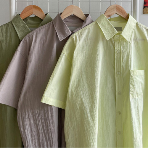 unisex][ユニセックス] オーバーサイズ半袖シャツ | ファッション通販