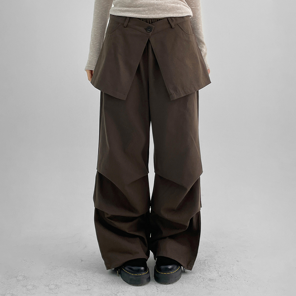 ゼンマニンSET - ラップスカートシャーリングパンツ