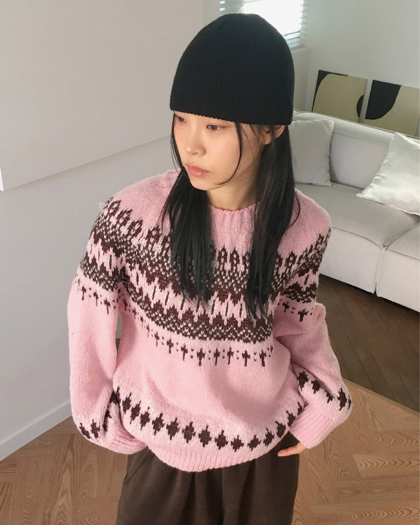 【希少品】ピンクハウス ノルディック柄 緑色 長袖ニット 希少品】ピンクハウス ノルディック柄 緑色 長袖ニット クリーニング