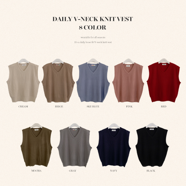 クルーレ ケープレイヤードVネックベスト crewre online shop / ケープレイヤードVネックベスト