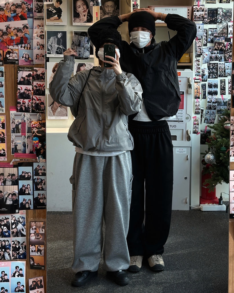 [UNISEX]カーペンターワイドパンツ