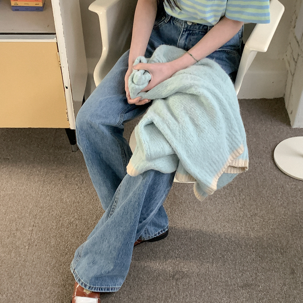 SOOR PLOOM デニムパンツ 3y soor ploom Retro Jean Blue Denim - メルカリ - ボトムス