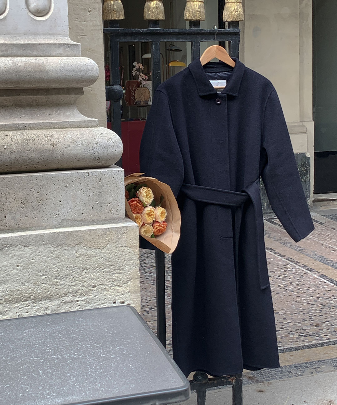 ハンドメイド シングル ロングコート | ファッション通販サイト NUGU