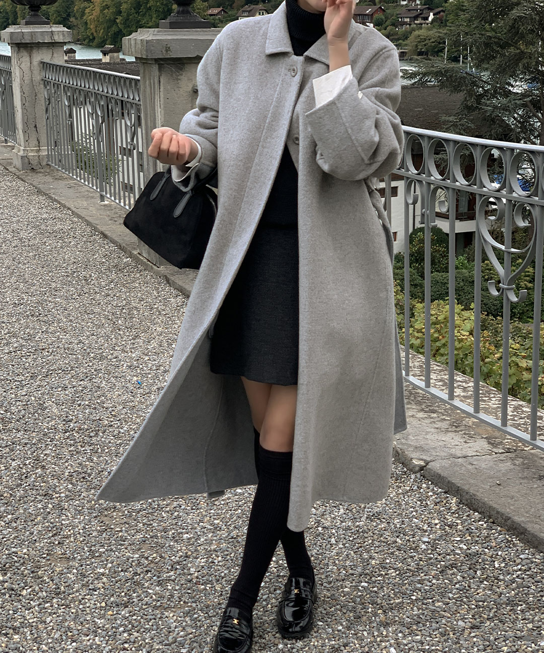 ハンドメイド シングル ロングコート | ファッション通販サイト NUGU