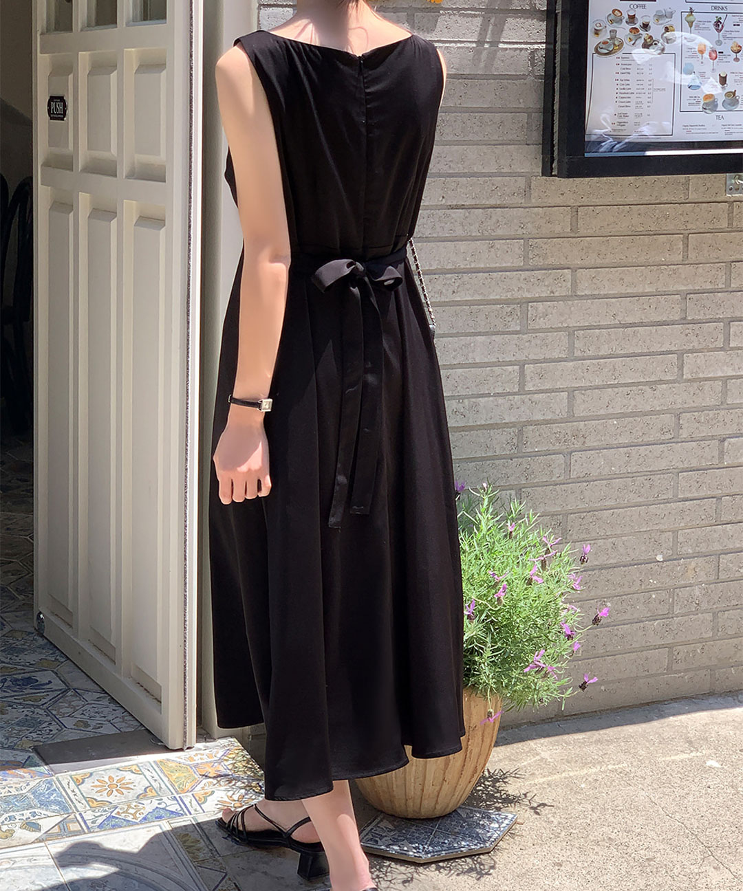 オケージョン】[original/S-XL]ハートネックキャミワンピース