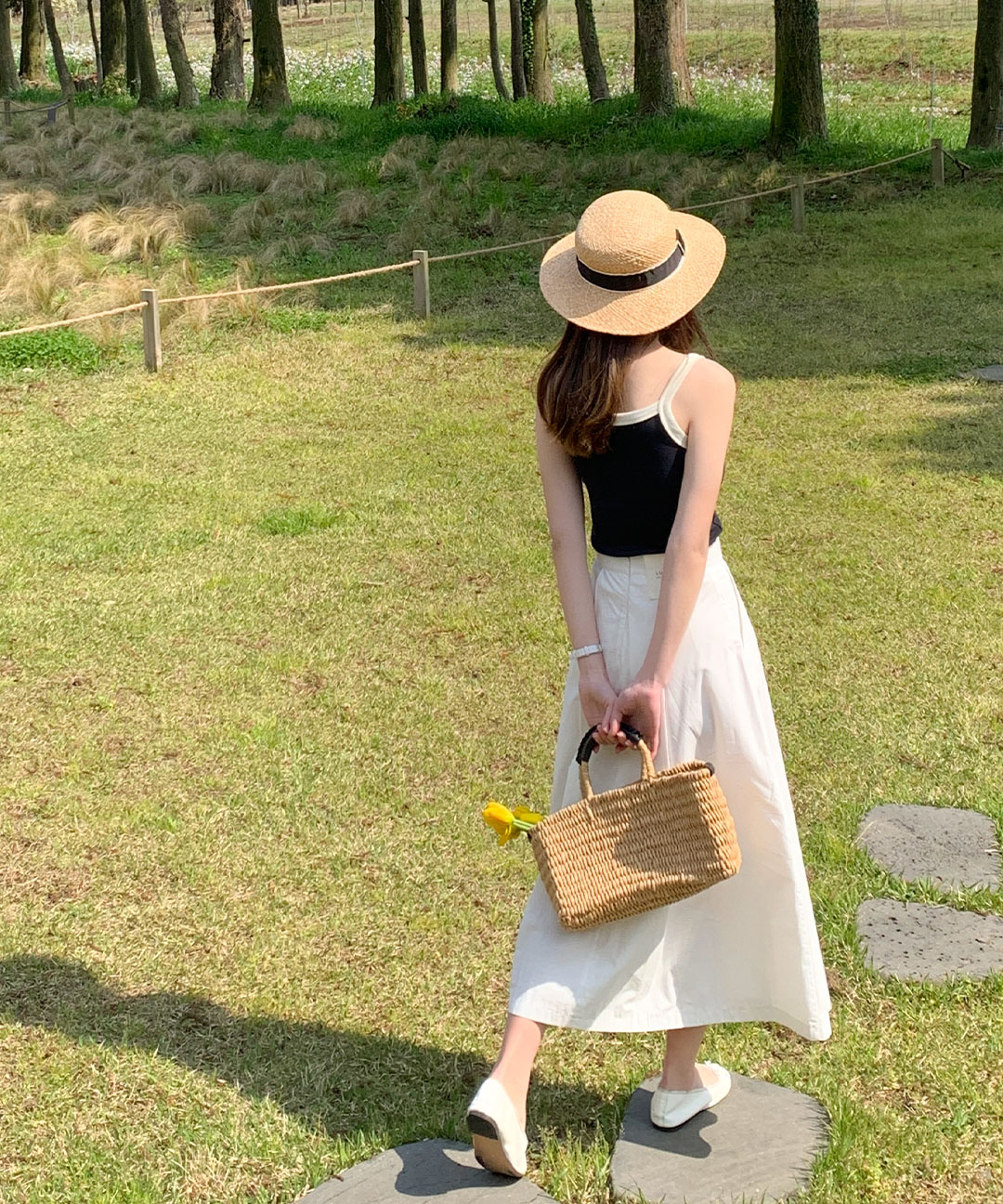 オケージョン】[original/S-XL]タック入りコットンロング