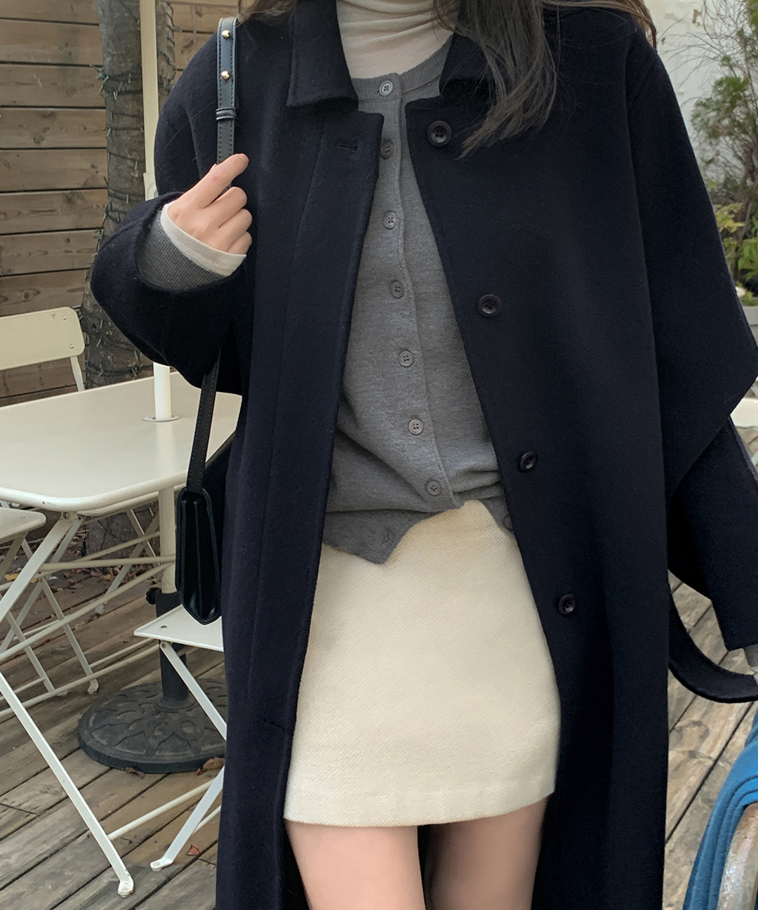 ハンドメイド シングル ロングコート | ファッション通販サイト NUGU