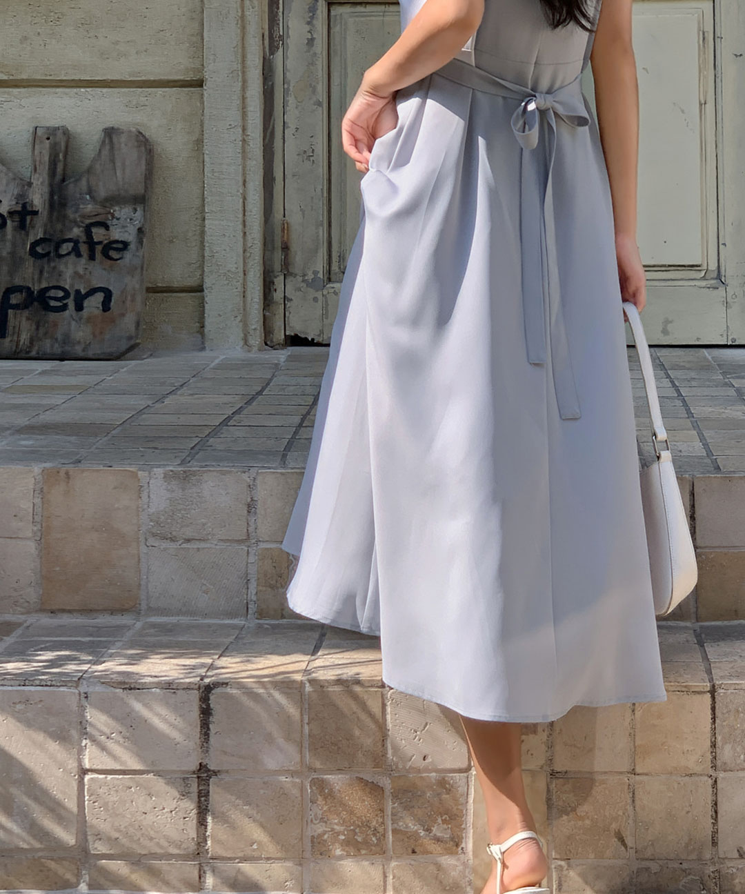 オケージョン】[original/S-XL]ハートネックキャミワンピース