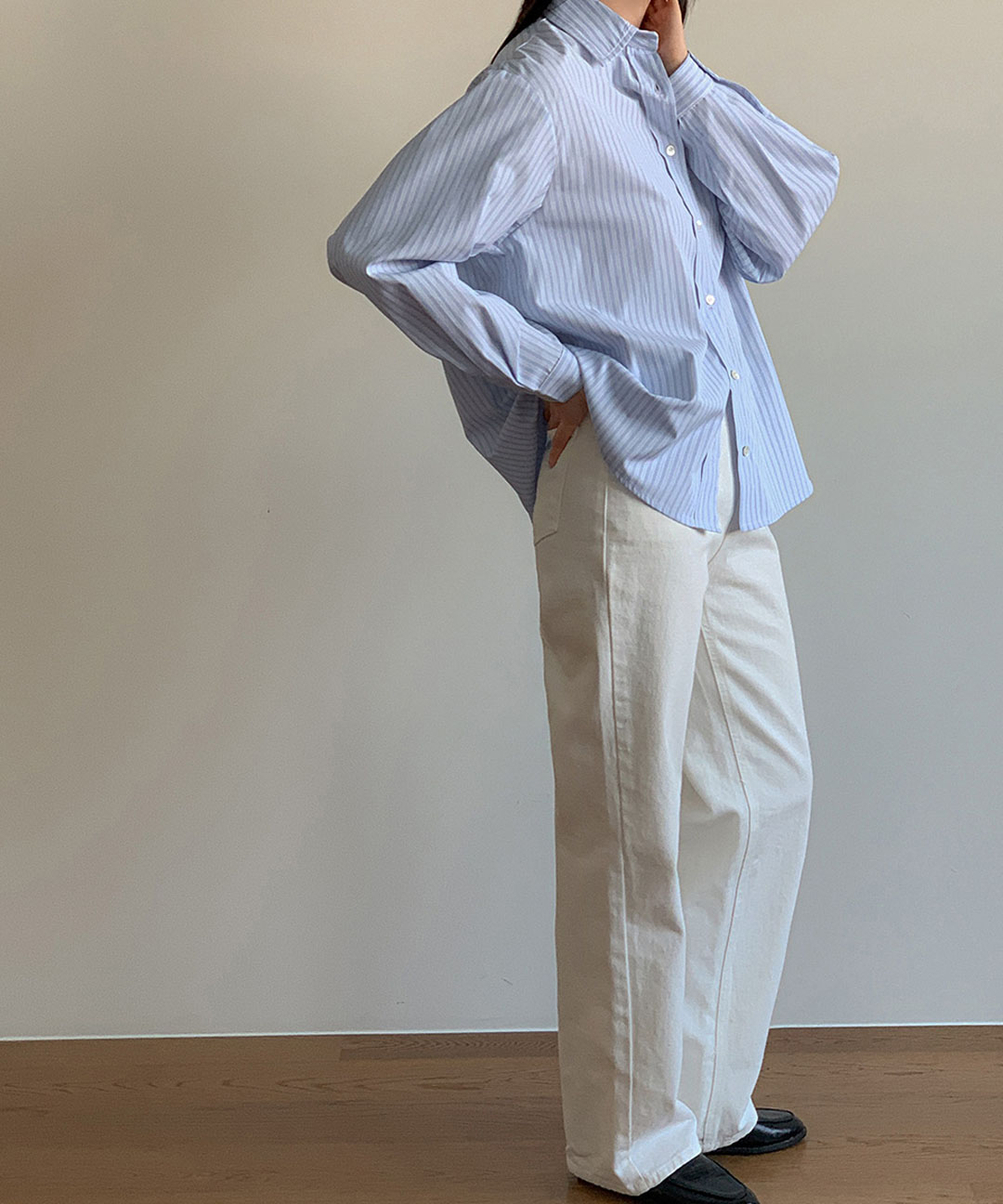 original/S-XL]デイリーストライプシャツ | ファッション通販サイト NUGU