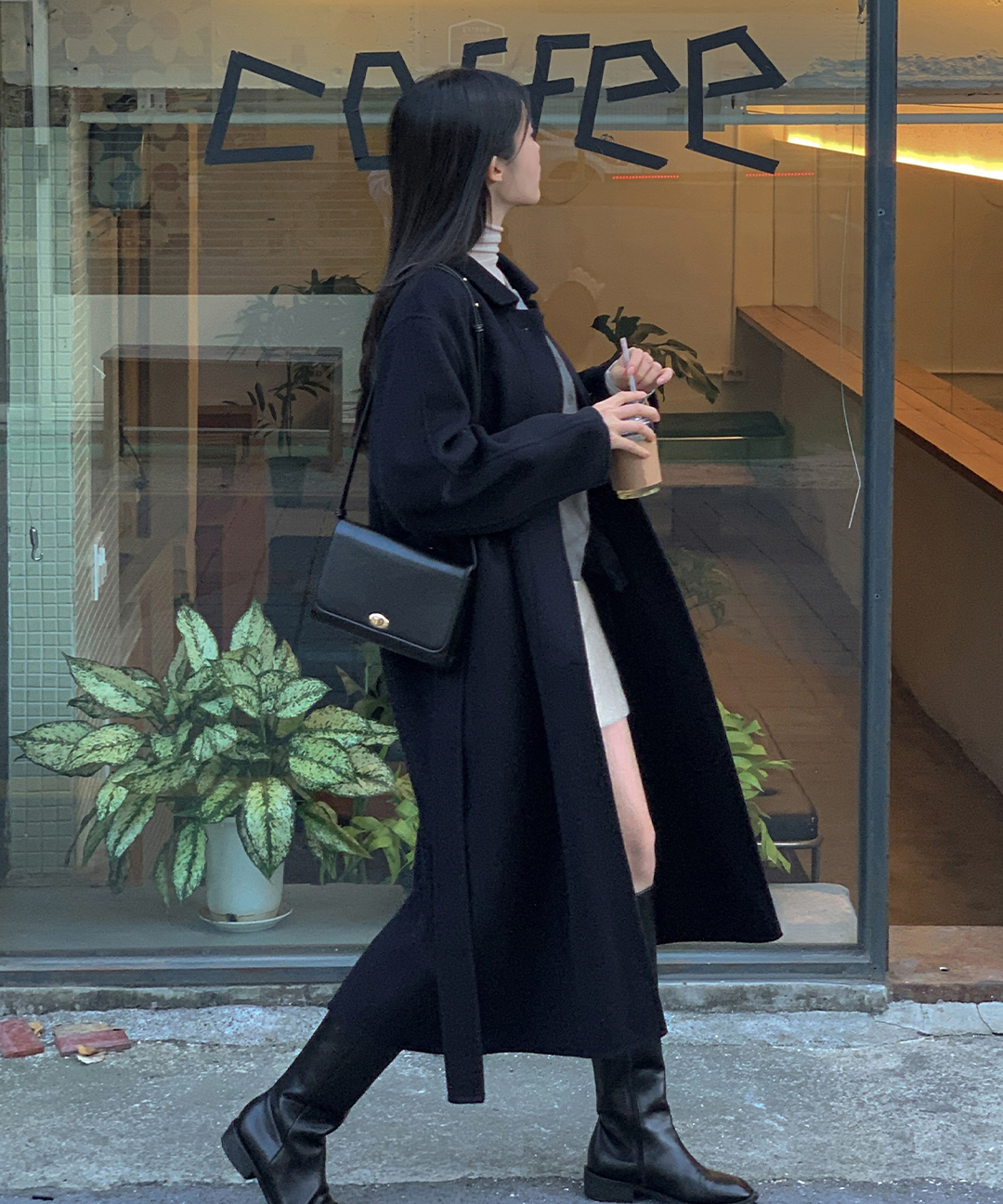 ハンドメイド シングル ロングコート | ファッション通販サイト NUGU