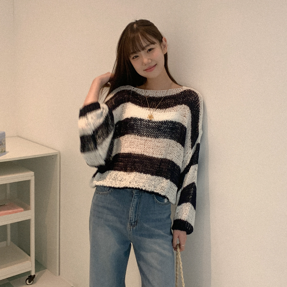 ボーダーニット | ファッション通販サイト NUGU
