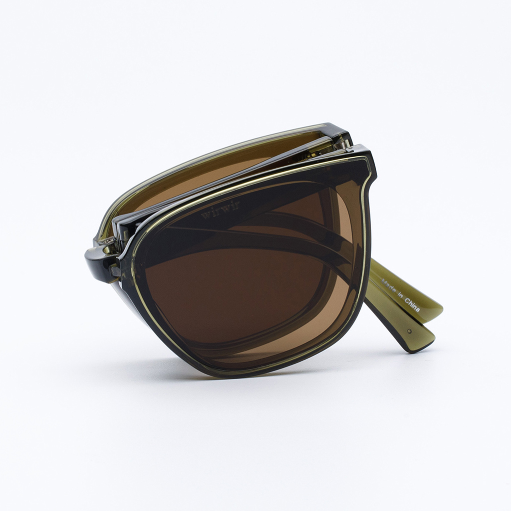 K.K様　サングラス WIRWIR SUNGLASS KHAKI | ファッション通販サイト NUGU