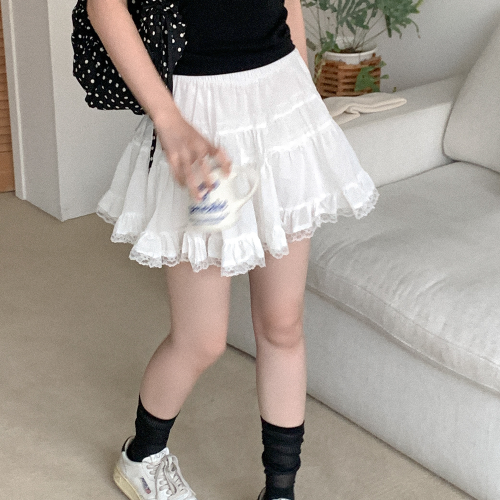 レースティアードミニスカート | ファッション通販サイト NUGU