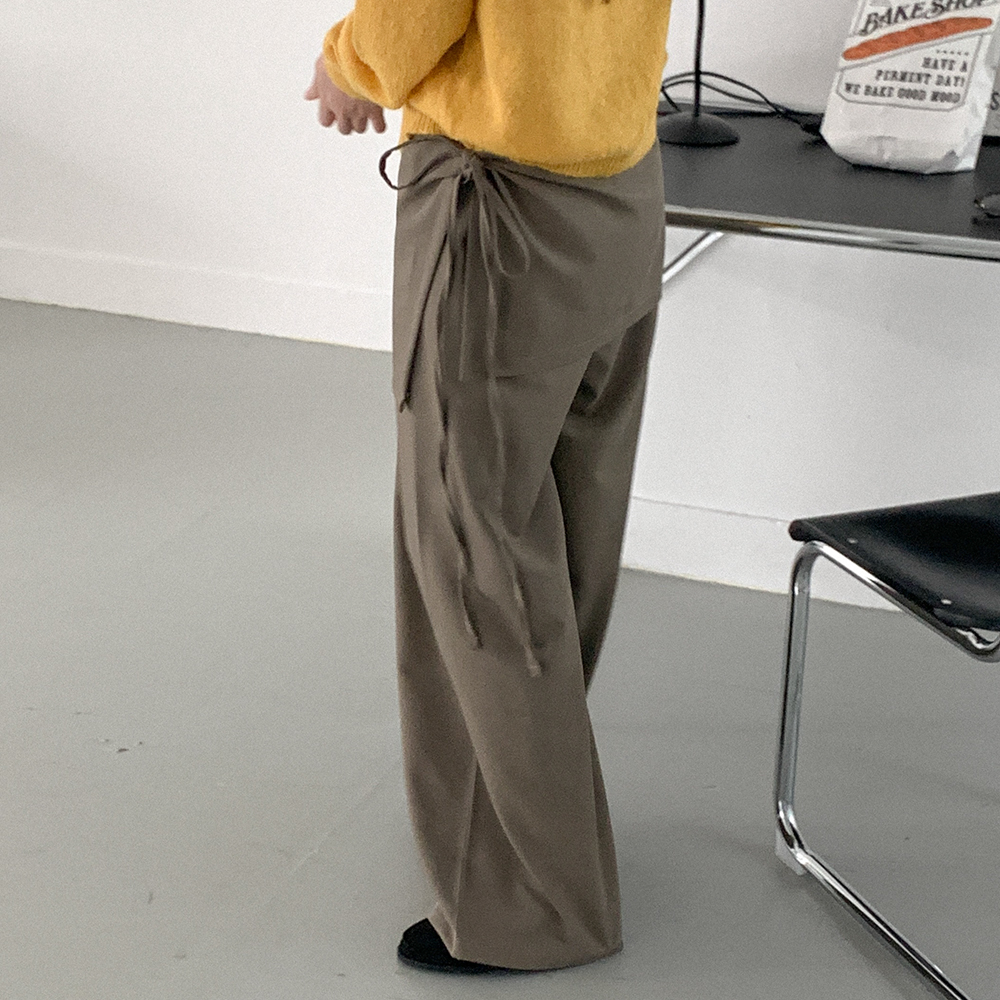 極美品　N.HOOLYWOOD スカートレイヤード変形ヒップジップパンツ　36 レイヤードラップパンツ | ファッション通販サイト NUGU