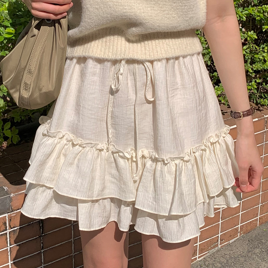 フリルミニスカート