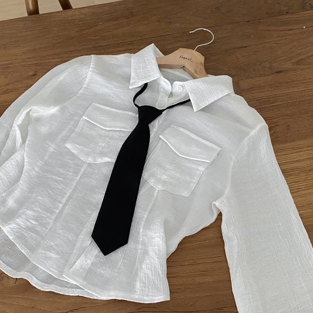 カジュアルブラックネクタイ