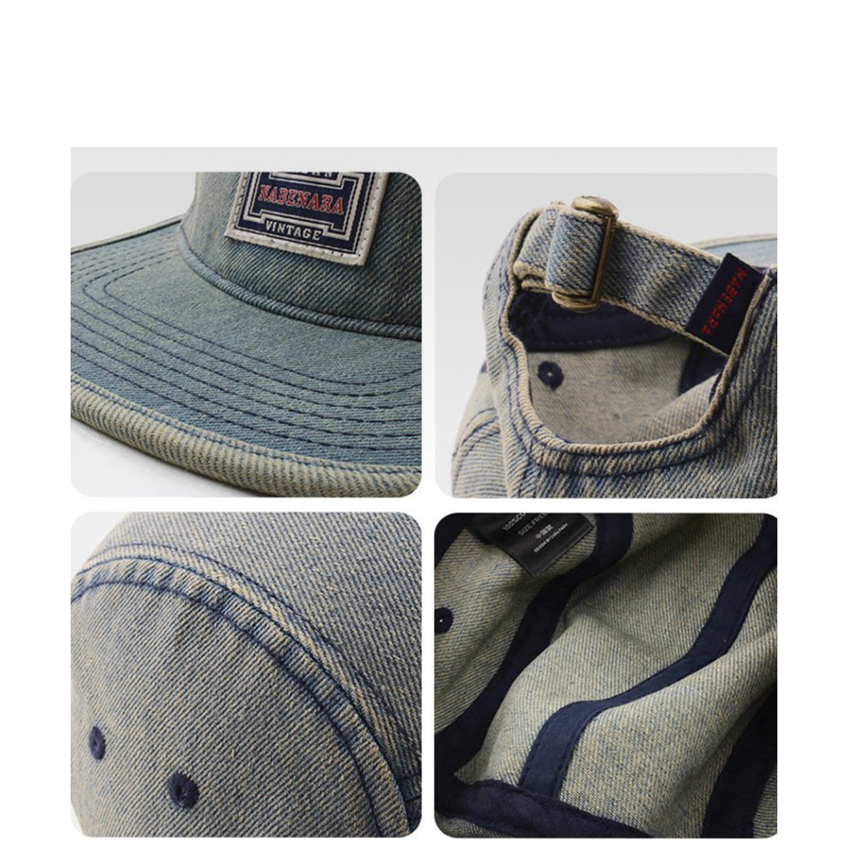 NOOM×Licomacrameトライバル ヴィンテージ キャップ