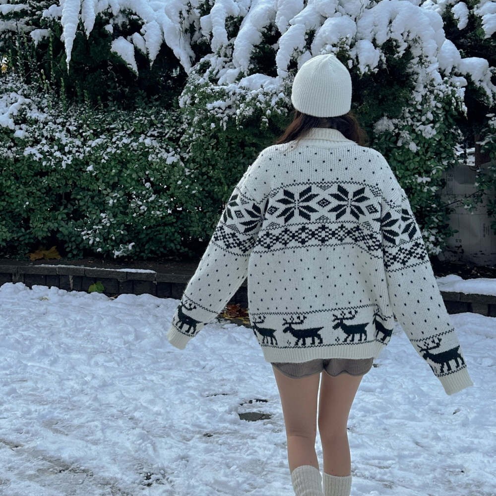 ノルディック柄2WAYカーディガン | ファッション通販サイト NUGU