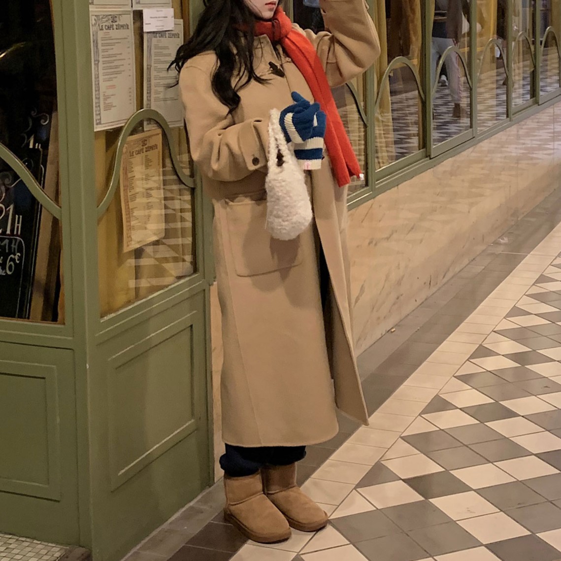 フード取り外し可能] ウールダッフルコート | ファッション通販