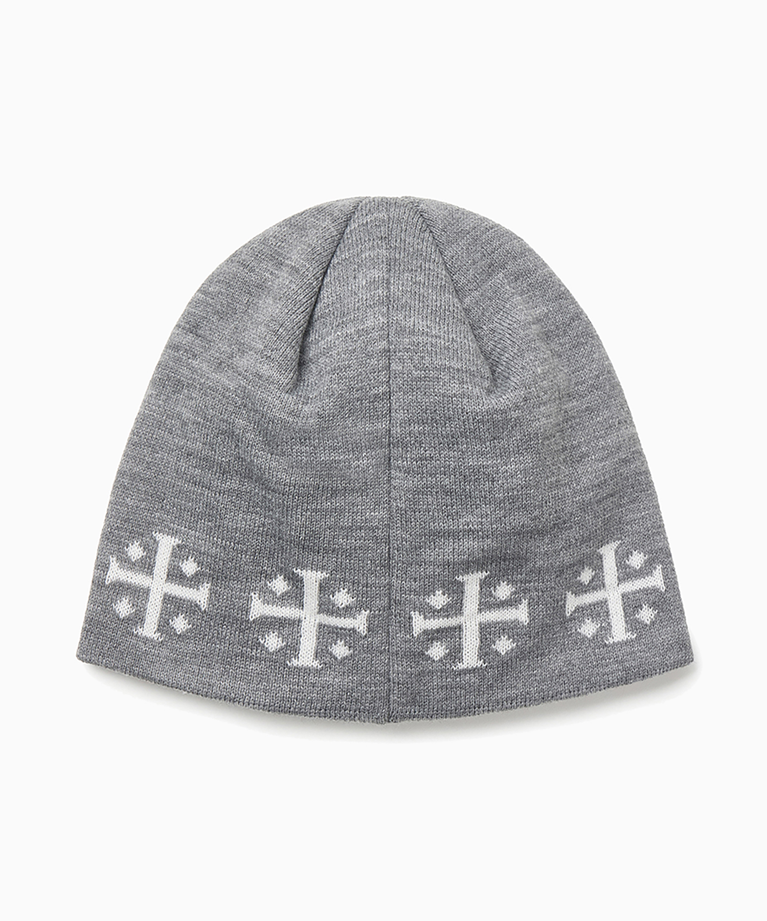 クロスロゴジャカードビーニー[グレー] | ファッション通販サイト NUGU