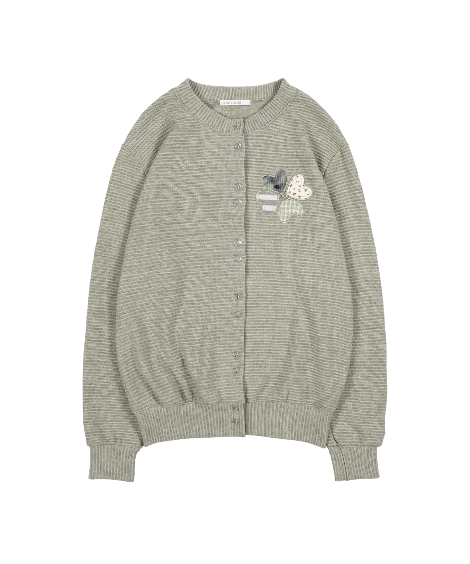 CLOVER PATCHWORK CARDIGAN (BEIGE) F25ZA008 | ファッション