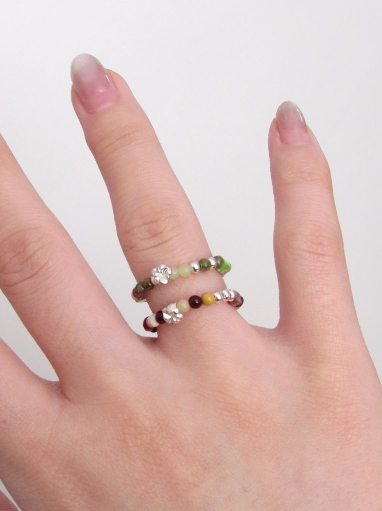 Kingstone Plumeria Ring