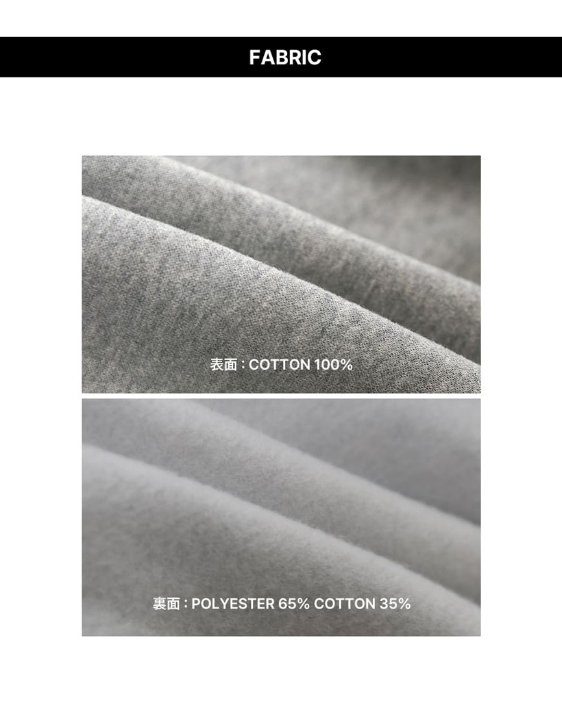 ORIGINAL) [単品可能] 裏起毛、ツーウェイ3PSセットアップ