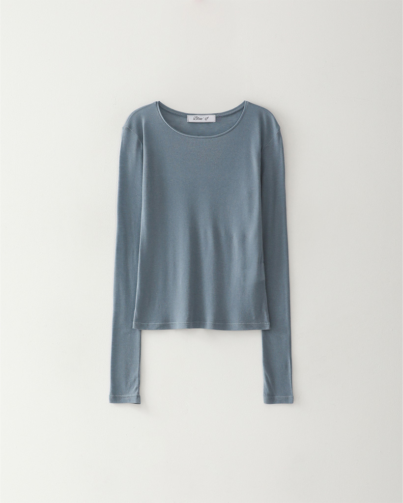 Bluesf  layered long sleeve [Blue]