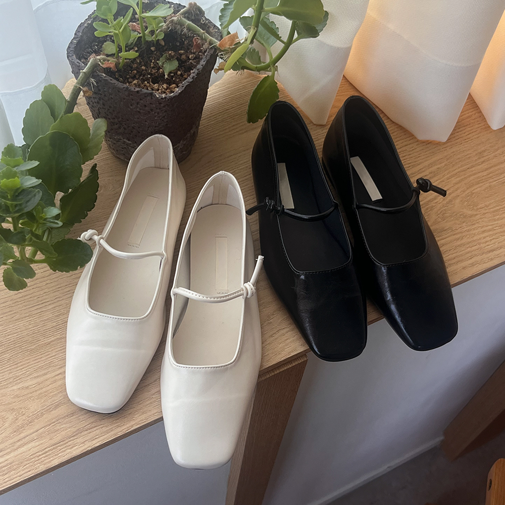 【KHIHO】 BOUCLE BALLERINA FLAT 2色 ★送料関税込み★ two-tone ballerina ribbon flat shoes | ファッション通販