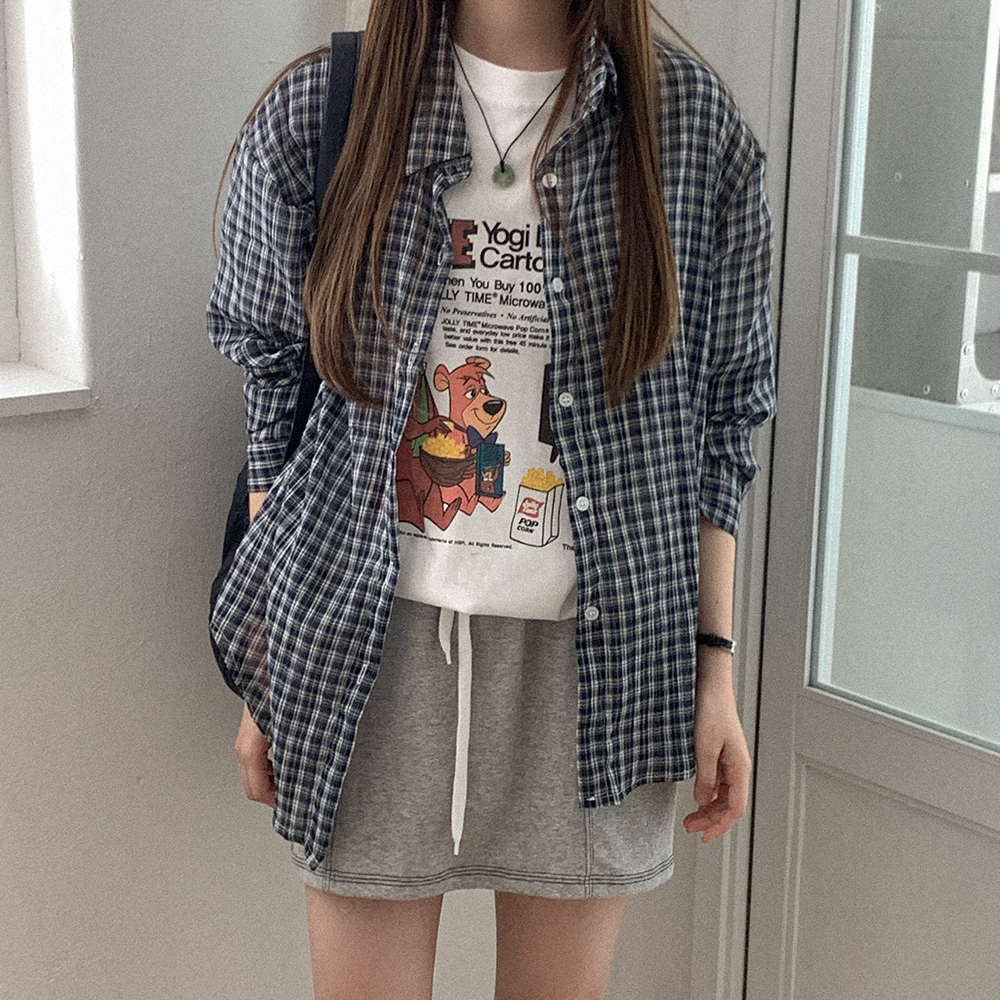 コットンチェックシャツ | ファッション通販サイト NUGU