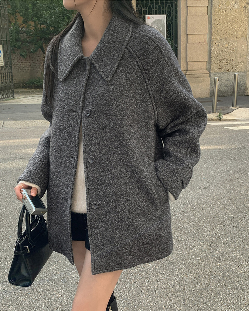 ウールハーフコート | ファッション通販サイト NUGU