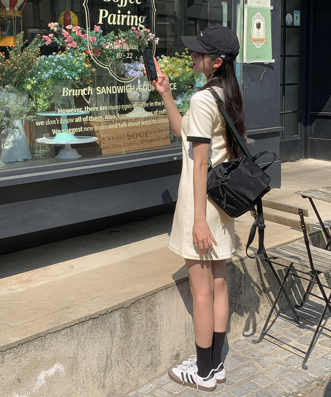 ワンピース トップス コージー コットン フード付き ワンピース