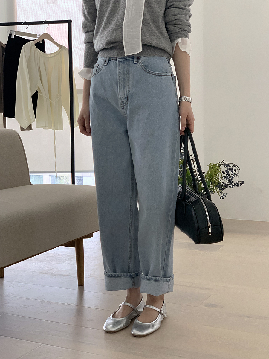 ❤️⭐️A62⭐️ SLY ♥ ヴィンテージ感 ハイウエスト カラー ストレートデニム ❤️⭐️A62⭐️ SLY ♥ ヴィンテージ感 ハイウエスト カラー