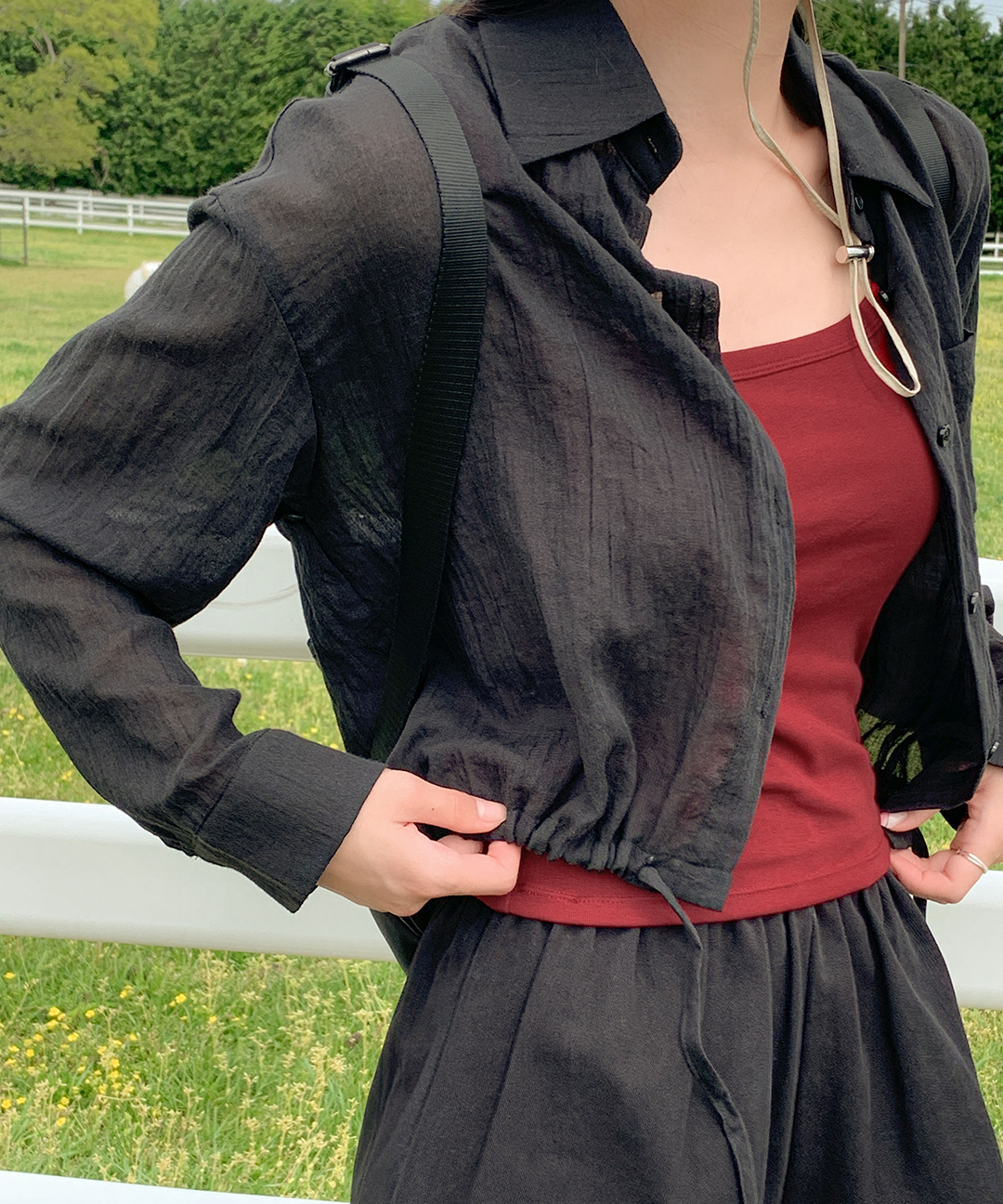 original/S-XL]デイリーストリングシャツ | ファッション通販サイト NUGU