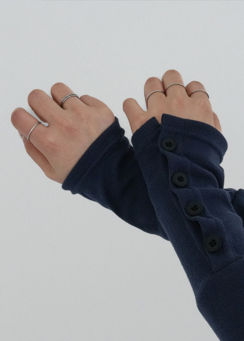 (set)ミニマルシルバーリングセット