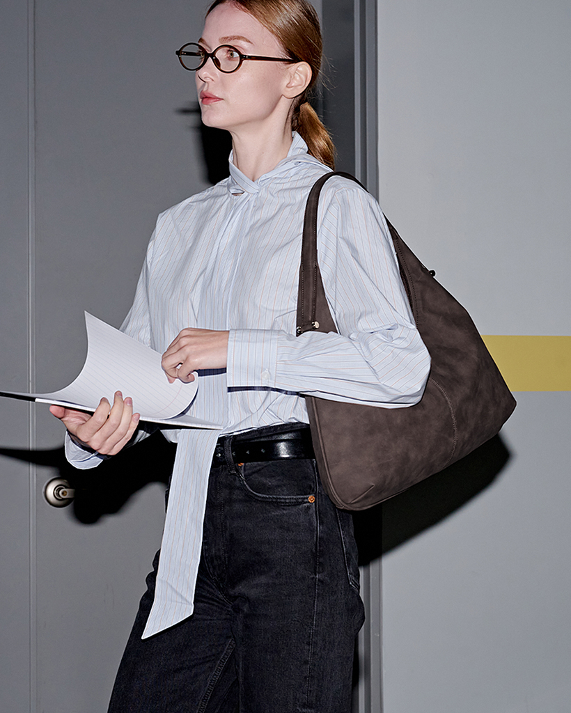 ★ILLIGO★ Eyelet Stud Shoulder Bag Grey 5011544533 Eyelet Stud Shoulder Bag Brown | ファッション通販サイト NUGU