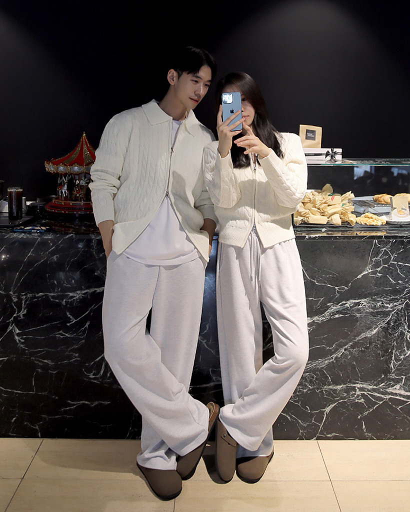 (ユニセックス) 7color ワイドトレーニングパンツ