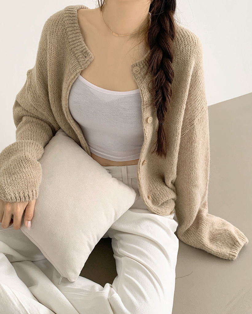 45R カシュクールカーディガン　アルパカ　ウール 45R カシュクールカーディガン アルパカ ウール 45R カシュクール