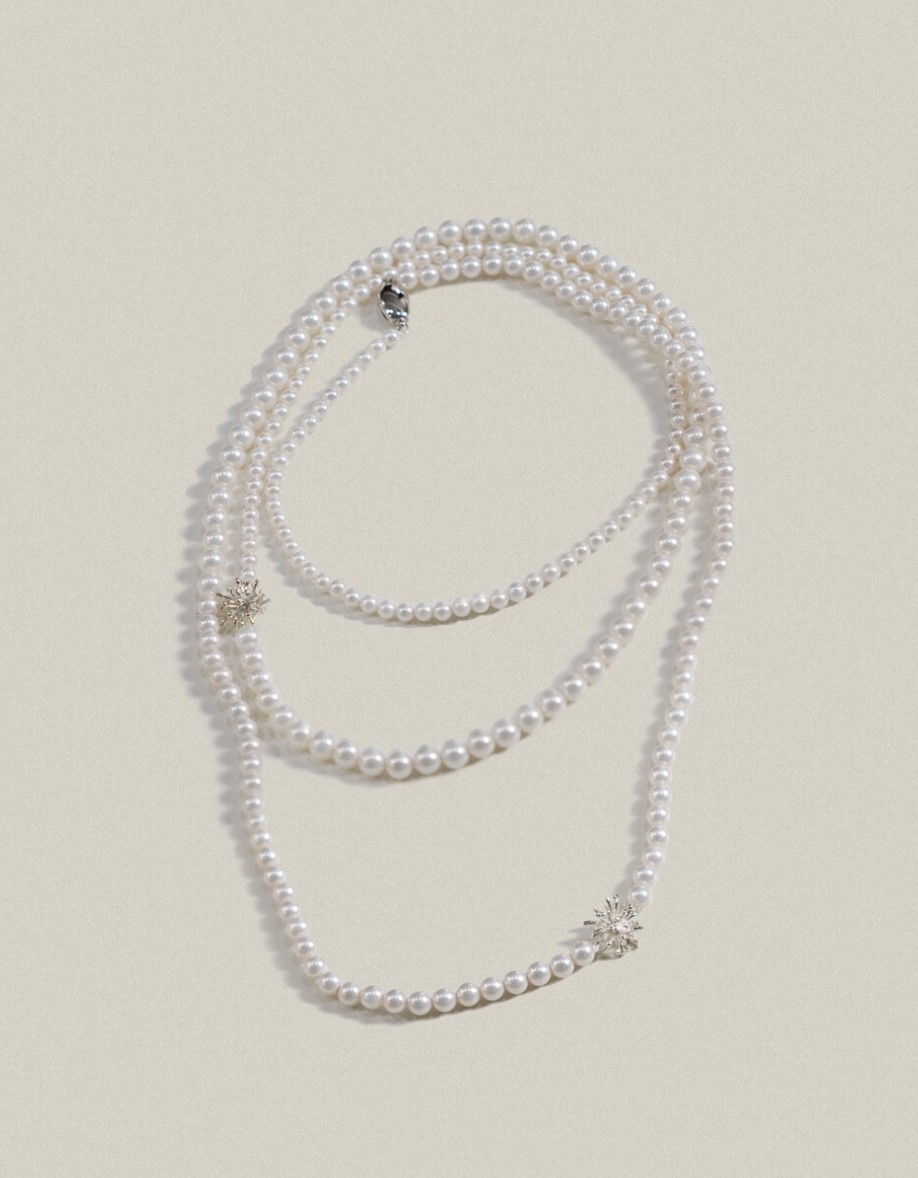 Catch Love Pearl Necklace VH24NNNE109M | ファッション通販