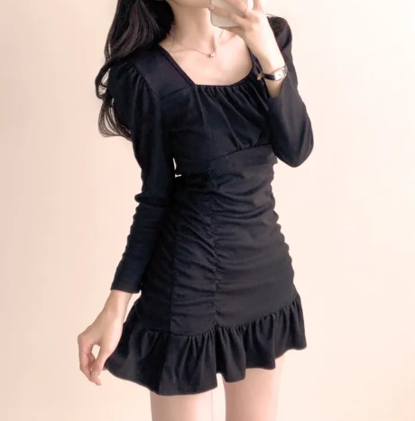 シャーリングチュニック