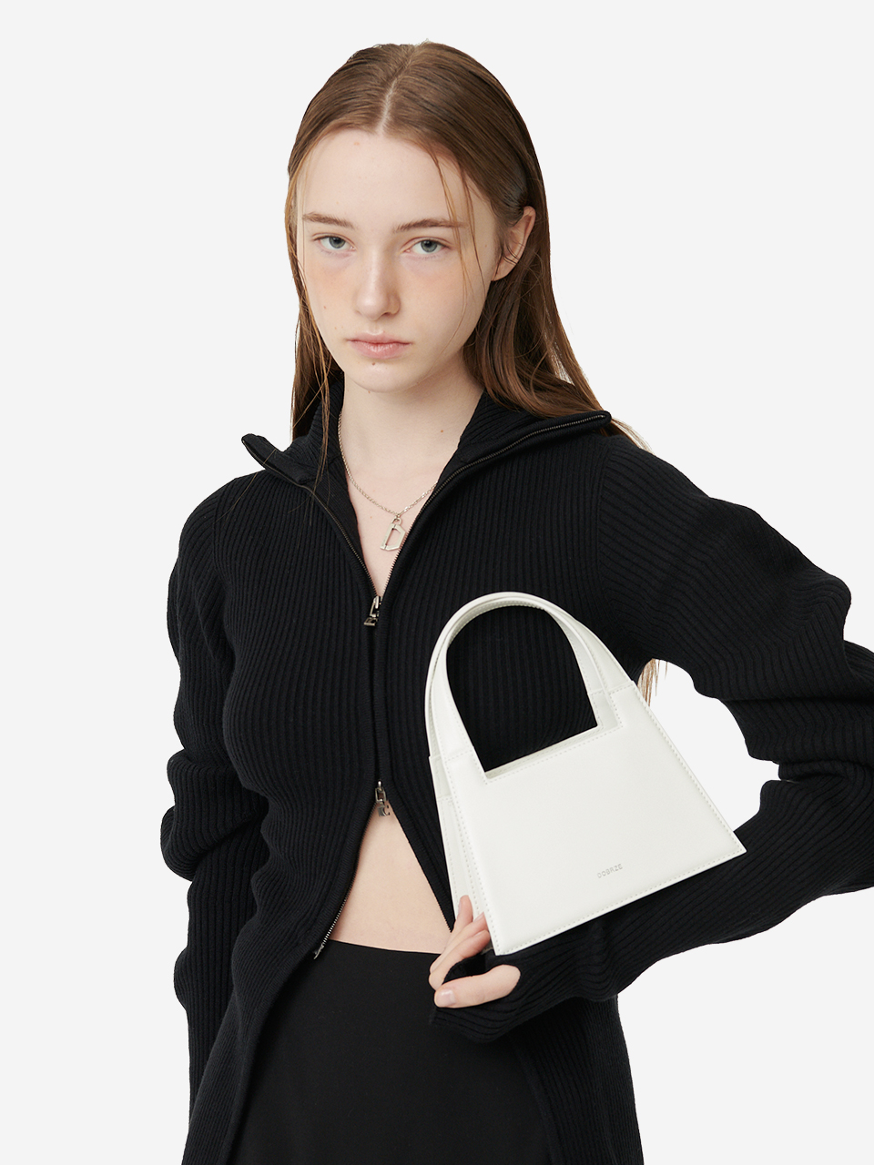 Plump Heart Keyring Shoulder-Bag [IVORY] | ファッション通販