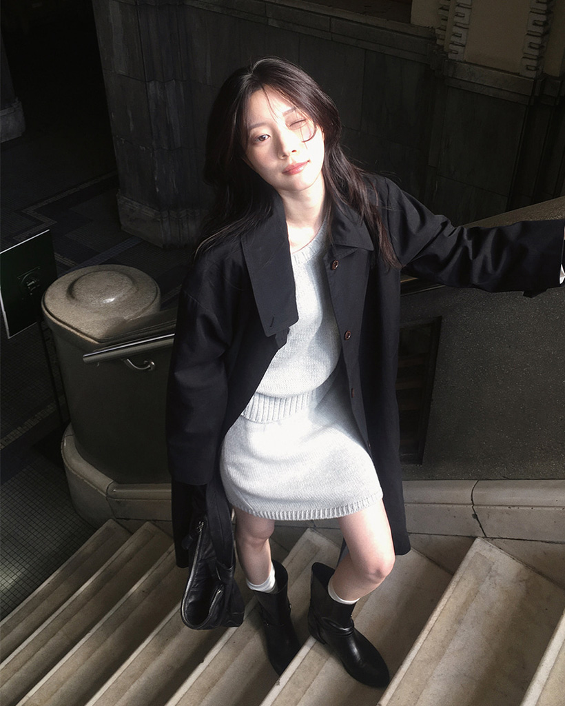 SLOWMADE.ハイネックトレンチコート | ファッション通販サイト NUGU